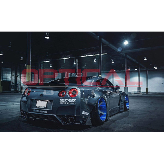 l Nissan GTR R35 LB Spoiler duck tail
