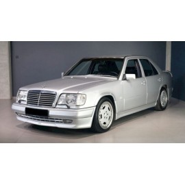 MERCEDES-BENZ W124 SEDAN AMG LOOK - ZDERZAK PRZÓD + LAMPY PRZECIWMGIELNE