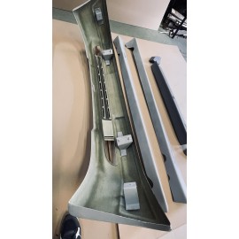 MERCEDES-BENZ W124 SEDAN AMG LOOK - ZDERZAK PRZÓD + LAMPY PRZECIWMGIELNE